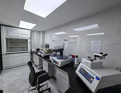 Laboratori Syarikat Shanghai · Penyediaan Sampel